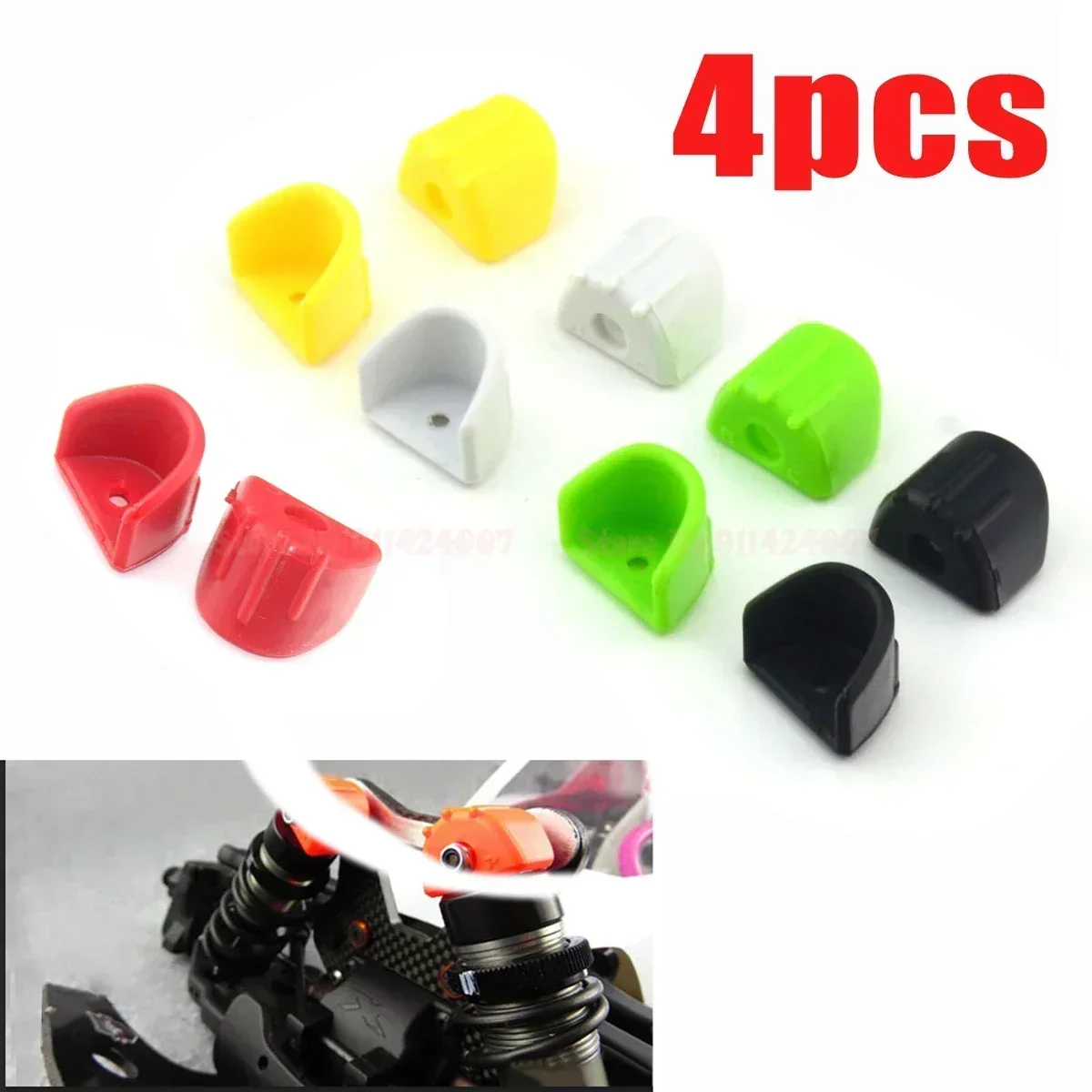 Rc Hobby Trucks - 4 Uds amortiguador y cubierta de
