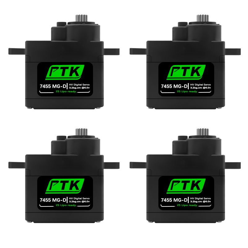 Rc Hobby Grade - Servo digital PTK 7455MG-D de 12g