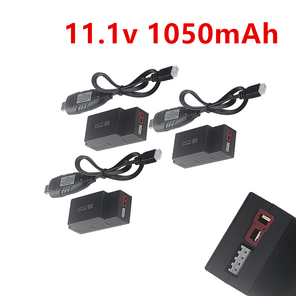 Rc Hobby Charger - Batería Lipo recargable de 3s, 11,1