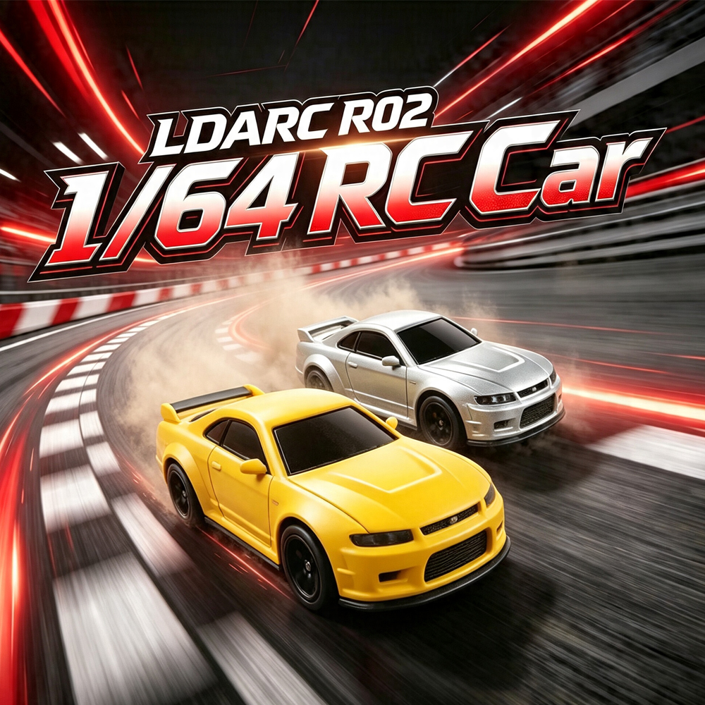 Rc Hobby Nook - LDARC R02 1:64 1/64 Coche Eléctrico