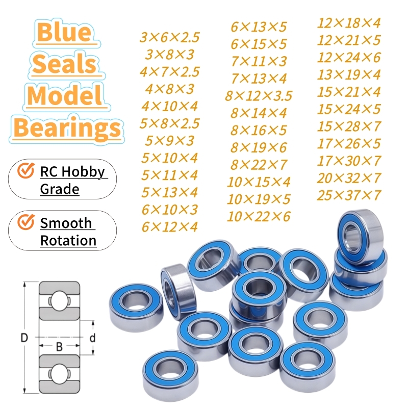 Rc Hobby Trucks - Rodamiento 6702RS ABEC-7 15x21x4 mm 10PCS