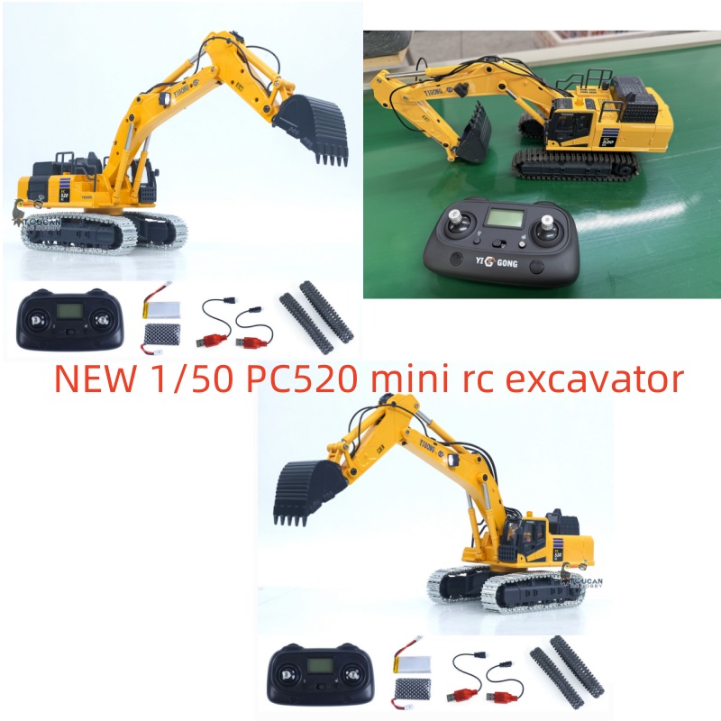 Rc Hobby Light - Mini Excavadora RC 1/50 PC520, Excavadora