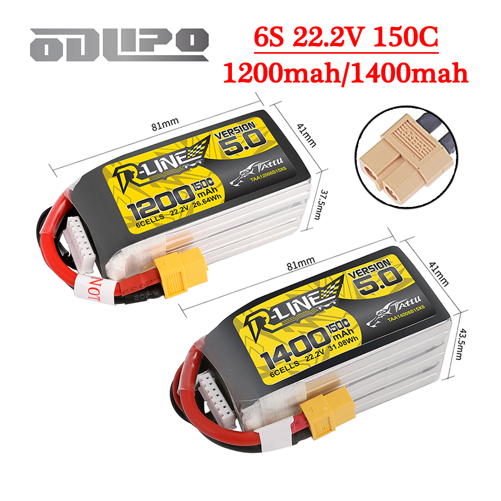 Rc Hobby Line - TATTU R-LINE 5,0 22,2 V 1200mAh/1400mAh