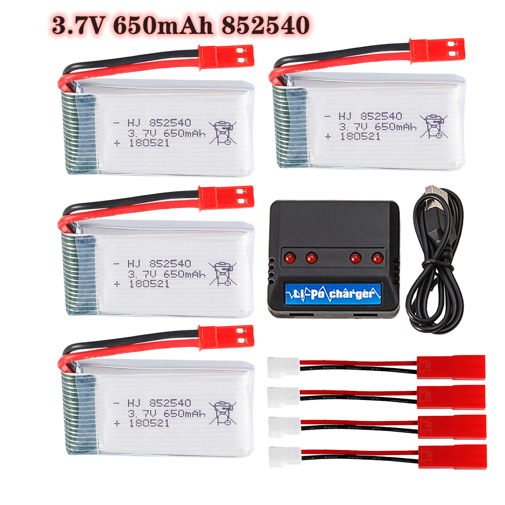 Rc Hobby Charger - Batería Lipo de 3,7 v, 650mAh,