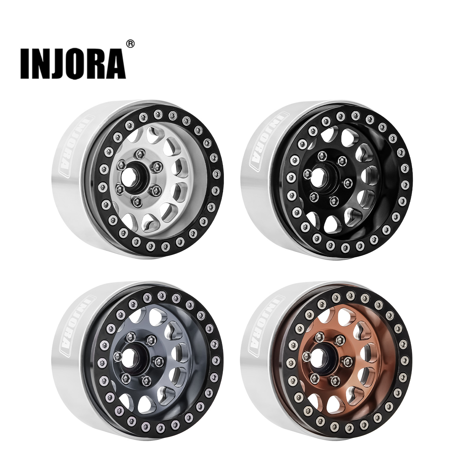 Rc Tire Foam Insert - INJORA CNC aluminio 1,9 