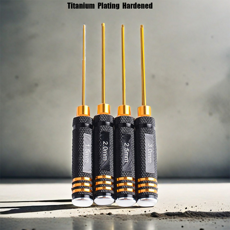 Rc Hobby Electric Screwdriver - Juego de destornilladores hexagonales para helicóptero