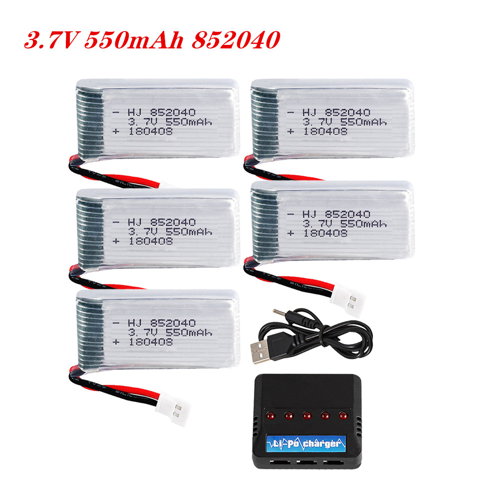Rc Hobby Charger - Batería Lipo 3.7V 550mAh 25C 852040