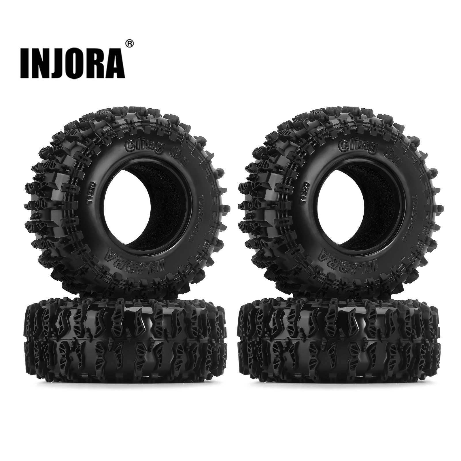 Rc Tire Foam Insert - Neumáticos ClingOn INJORA de 1,3
