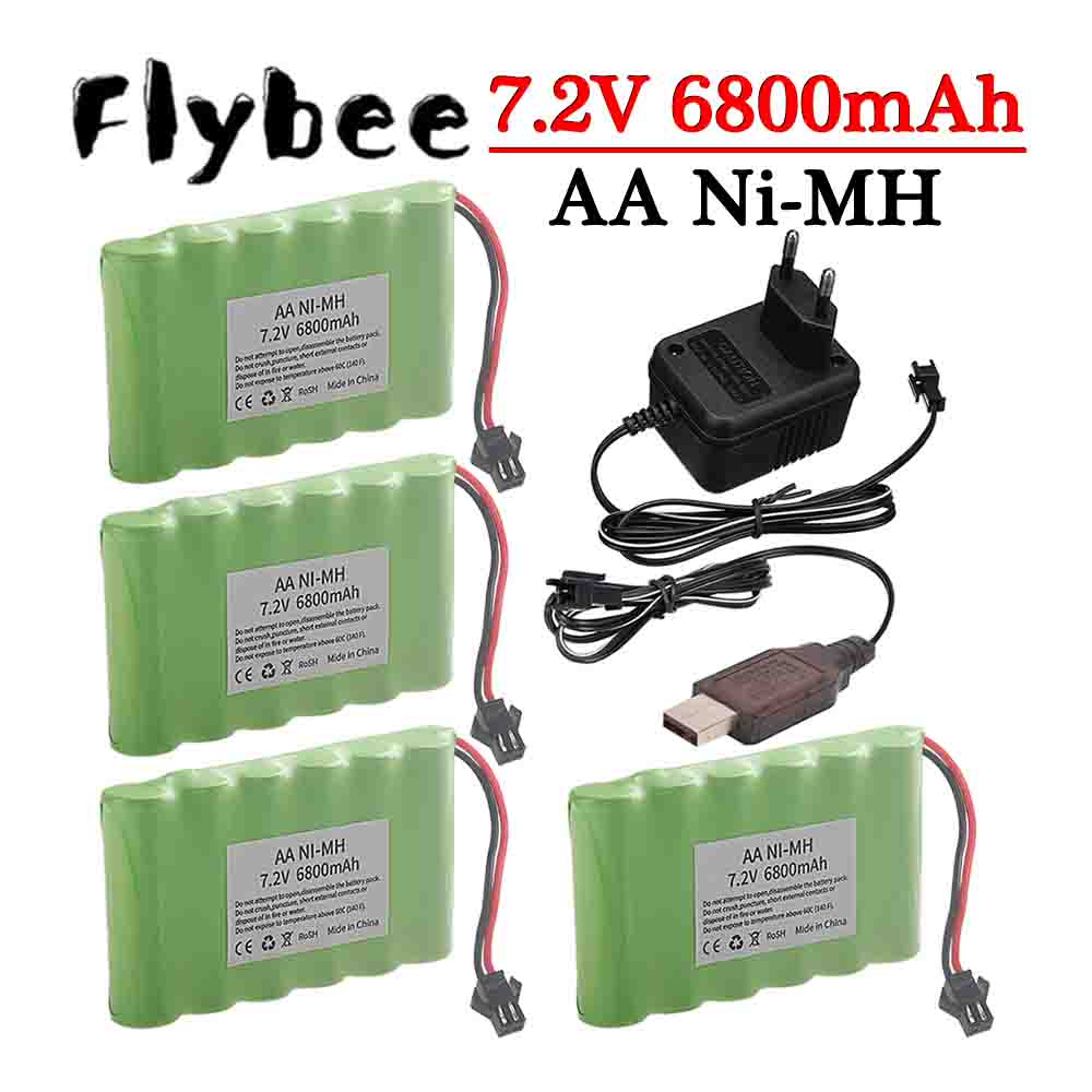 Rc Hobby Charger - Ni-MH 7,2 V 6800mAh SM enchufe