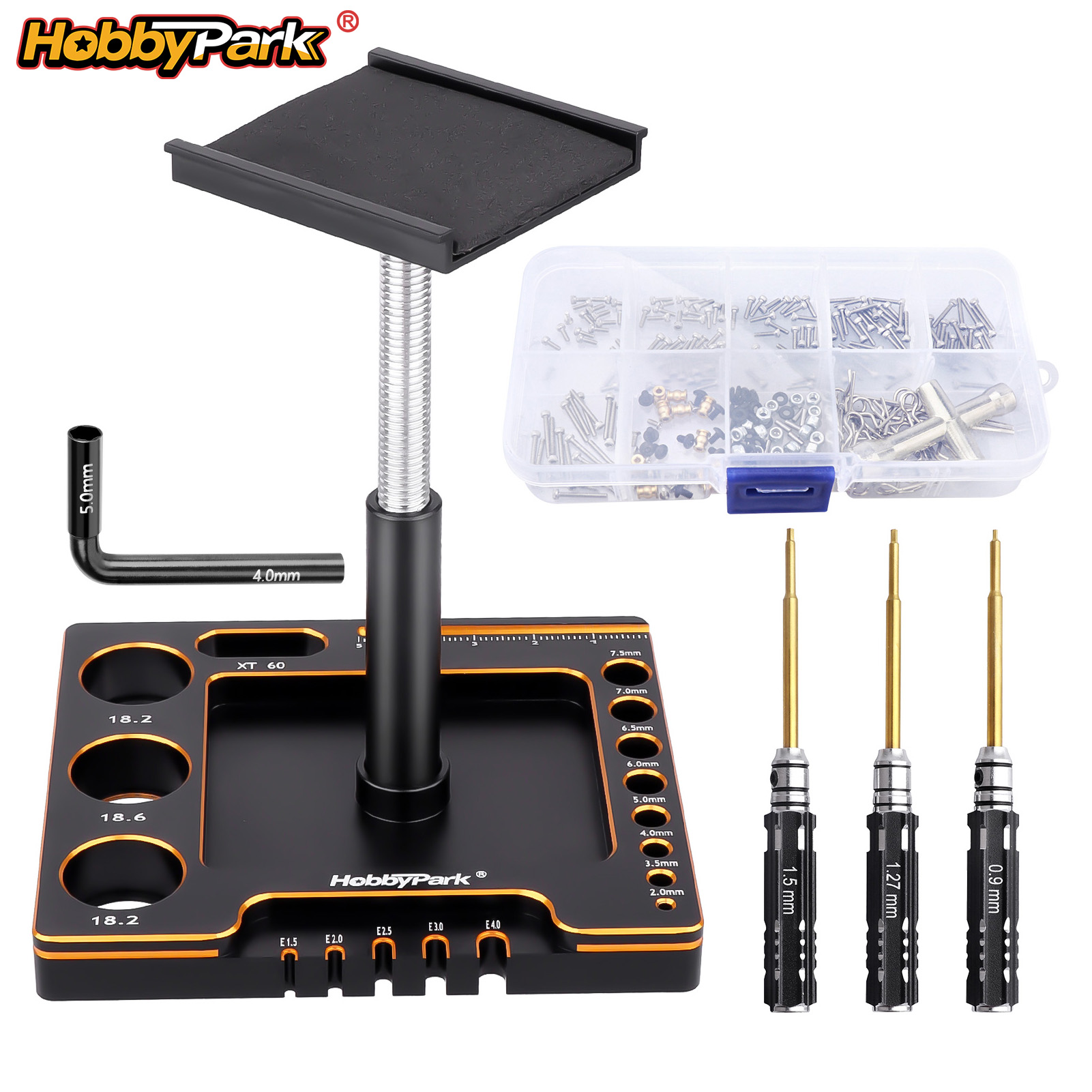 Rc Hobby Electric Screwdriver - Juego de Herramientas RC HobbyPark, Soporte