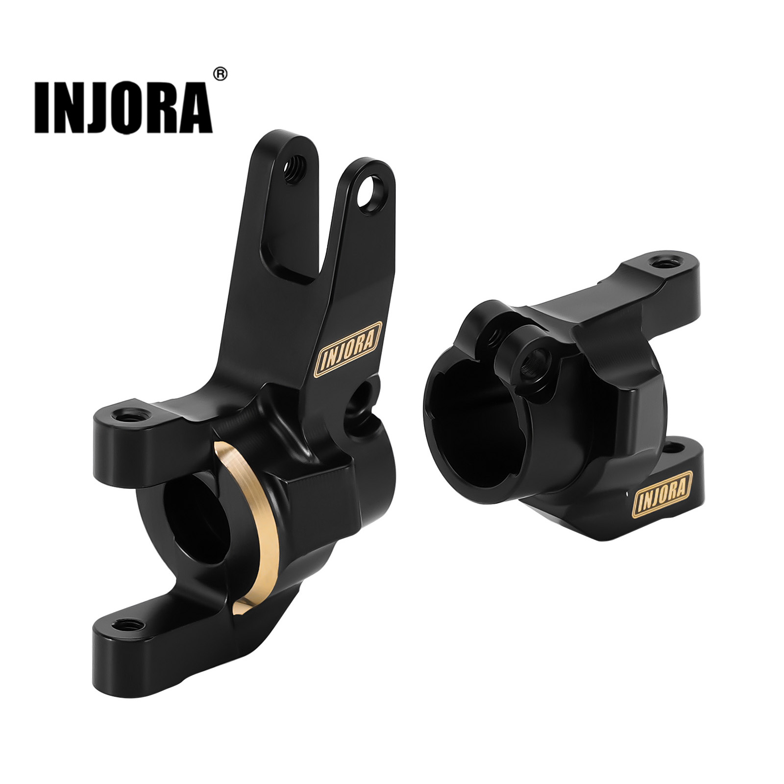 Rc Tire Foam Insert - INJORA-hub C de latón con revestimiento