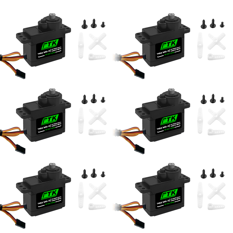 Rc Hobby Grade - Servo Digital PTK 7452 MG-D 9g