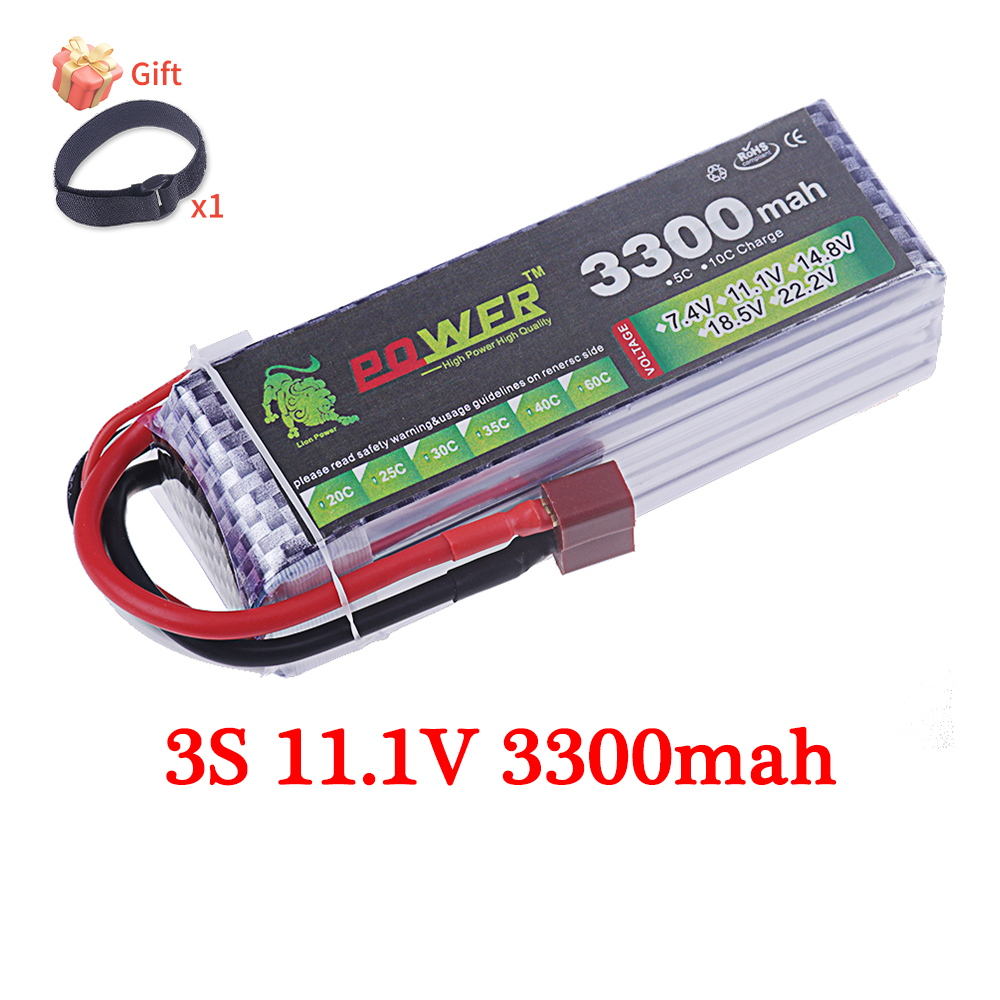 Batería Lipo 60C 3300mAh 7,4 V - Rc Hobby Trucks reseña y precio