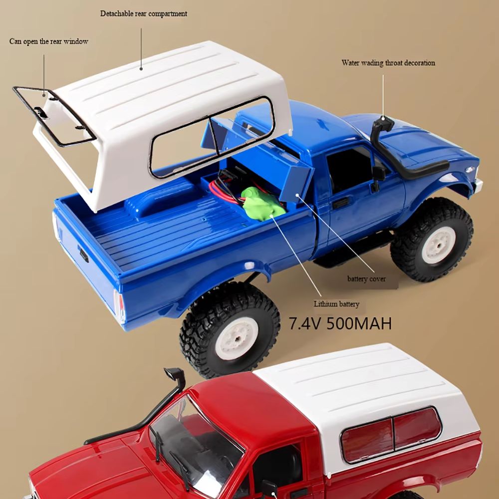 Coche RC C24 1/16 WPL, Coche d - Rc Hobby Nook reseña y precio