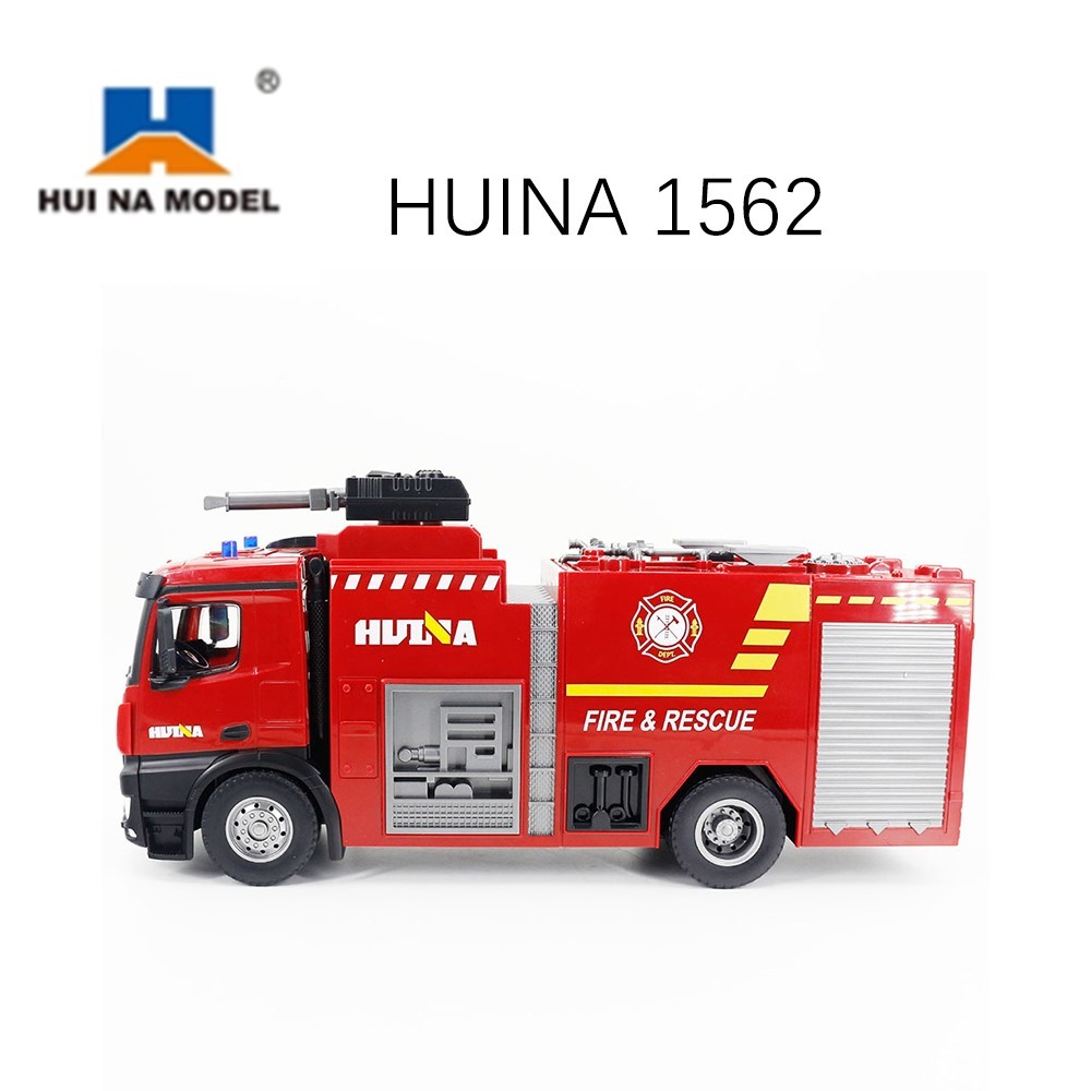 Camión de Bomberos RC HUINA 15 - Rc Hobby Light reseña y precio