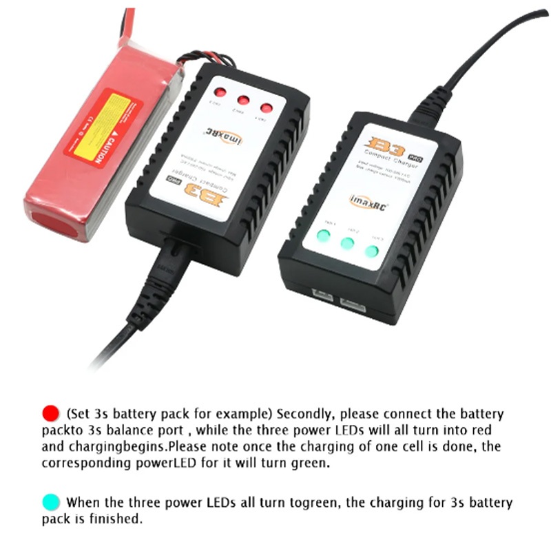 Cargador de batería equilibrad - Rc Hobby Charger reseña y precio