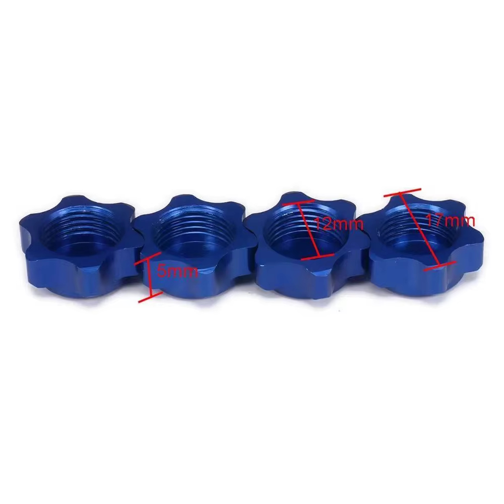 Tuerca hexagonal de aluminio d - Rc Hobby Trucks reseña y precio
