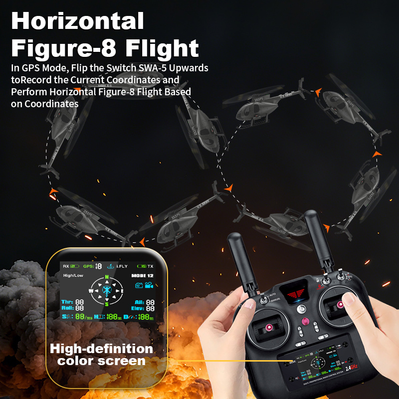 Helicóptero armado YUXIANG F11 - Rc Hobby Grade reseña y precio