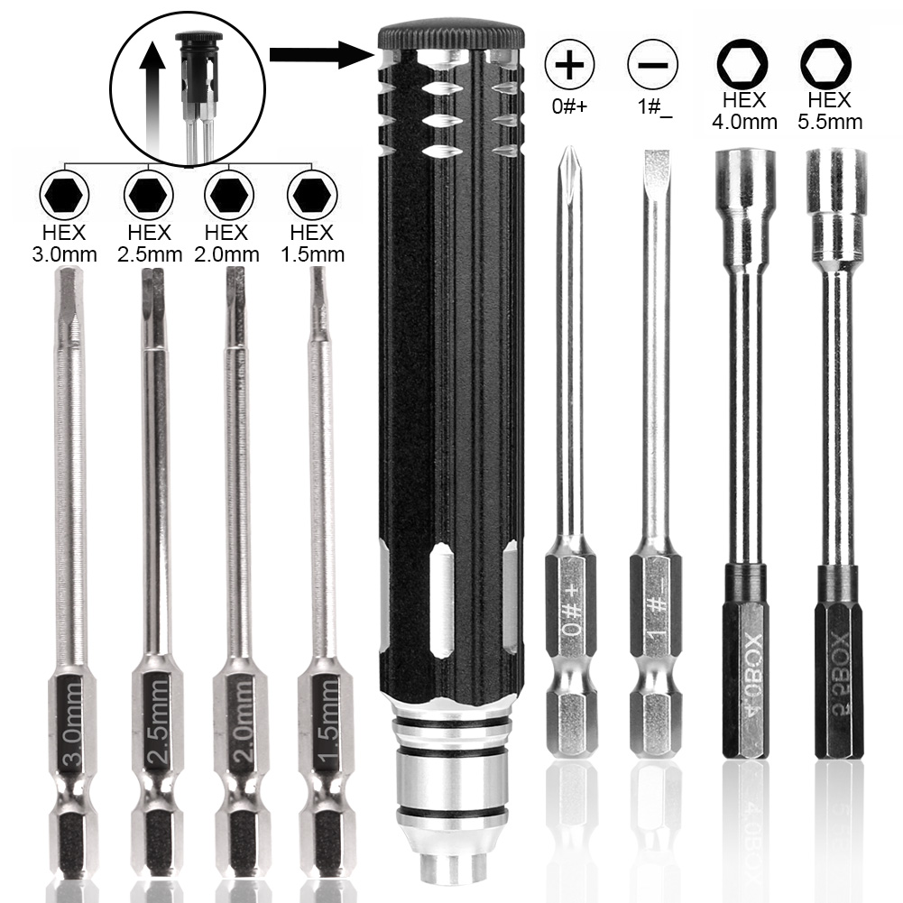 Kit de herramientas de reparac - Rc Hobby Electric Screwdriver reseña y precio
