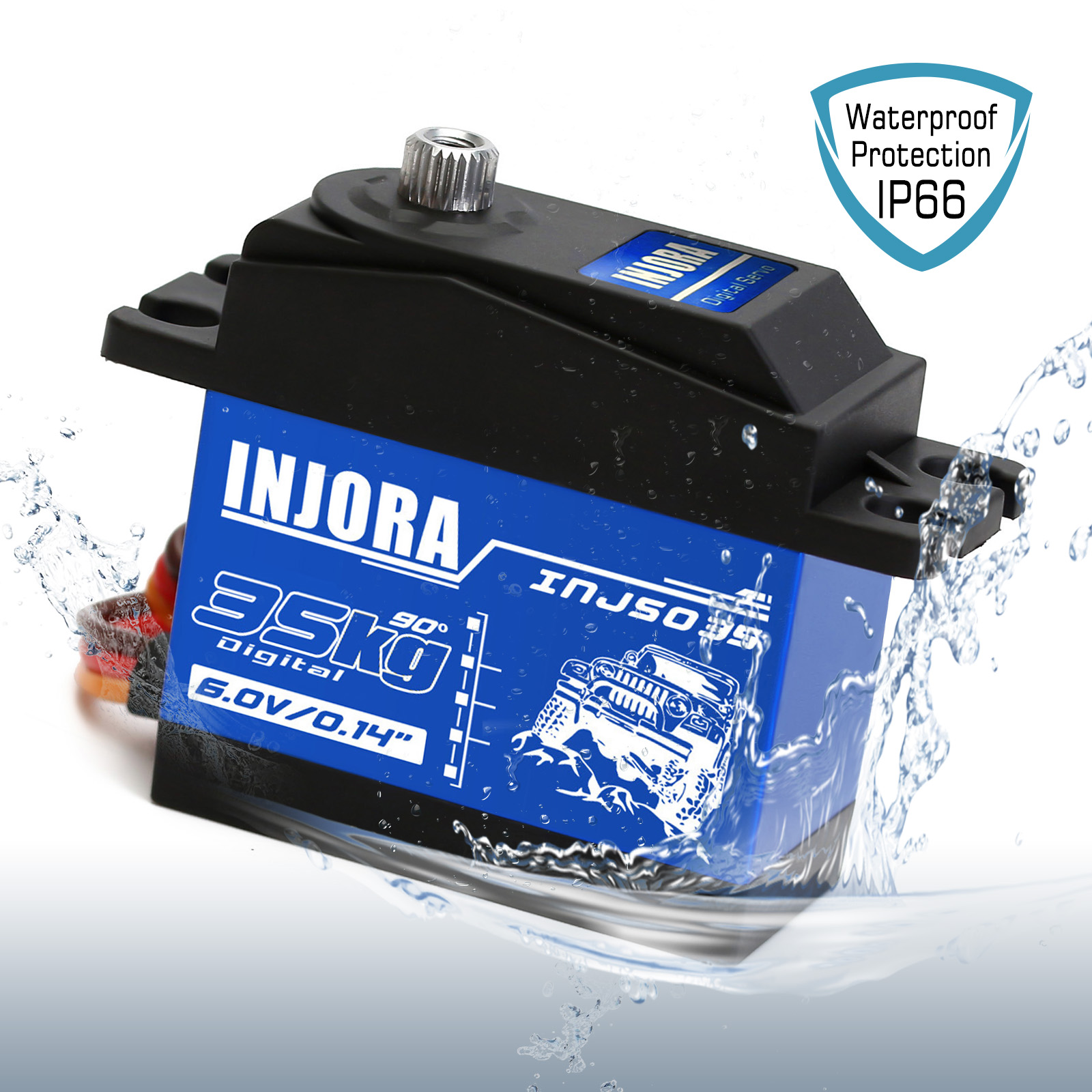 INJORA INJS025 INJS035 Servo D - Rc Tire Foam Insert reseña y precio