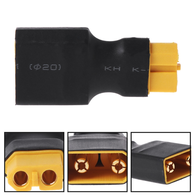 Adaptador XT90 Macho a XT60 He - Rc Hobby Charger reseña y precio
