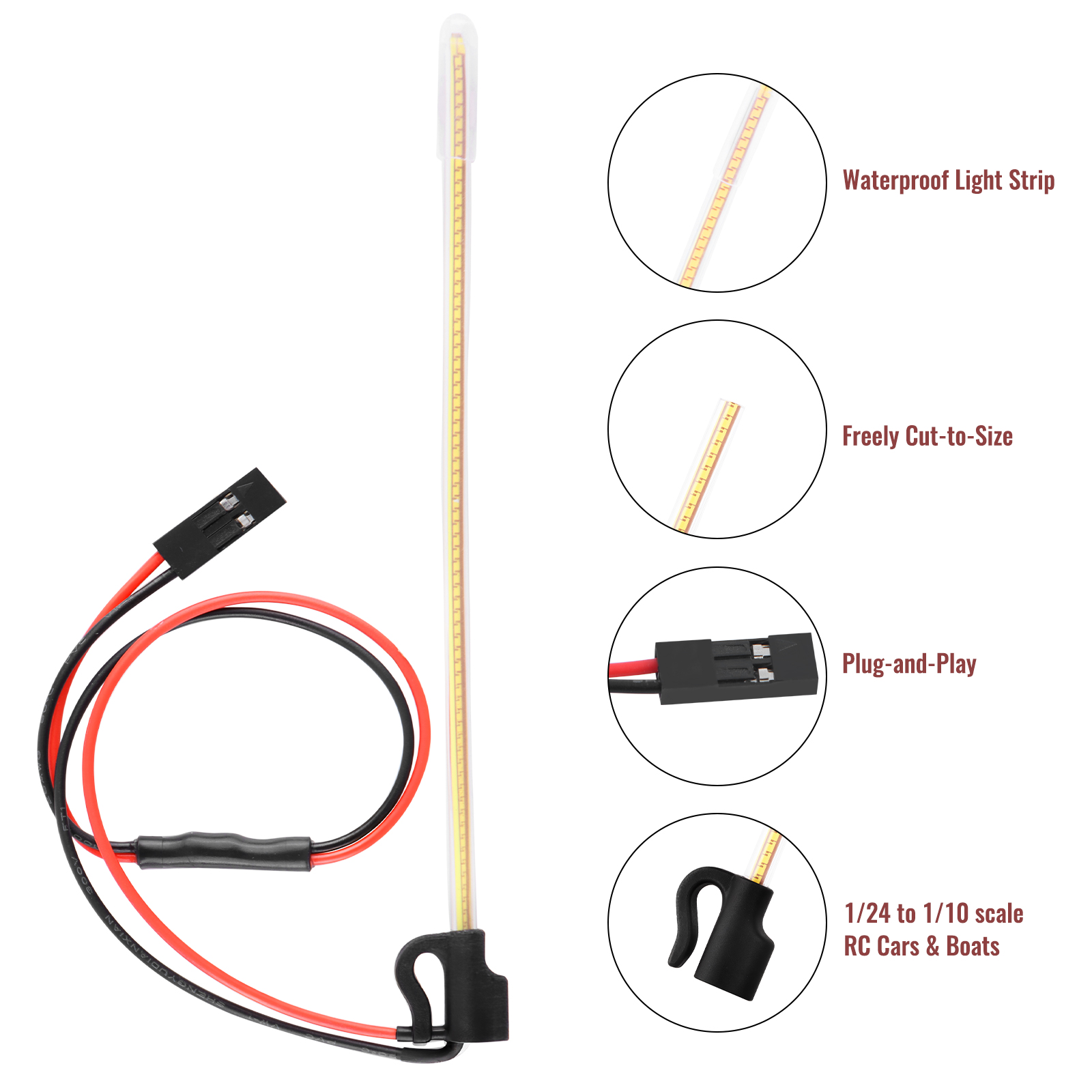ModRax 2 Luces LED para Antena - Rc Hobby Nook reseña y precio