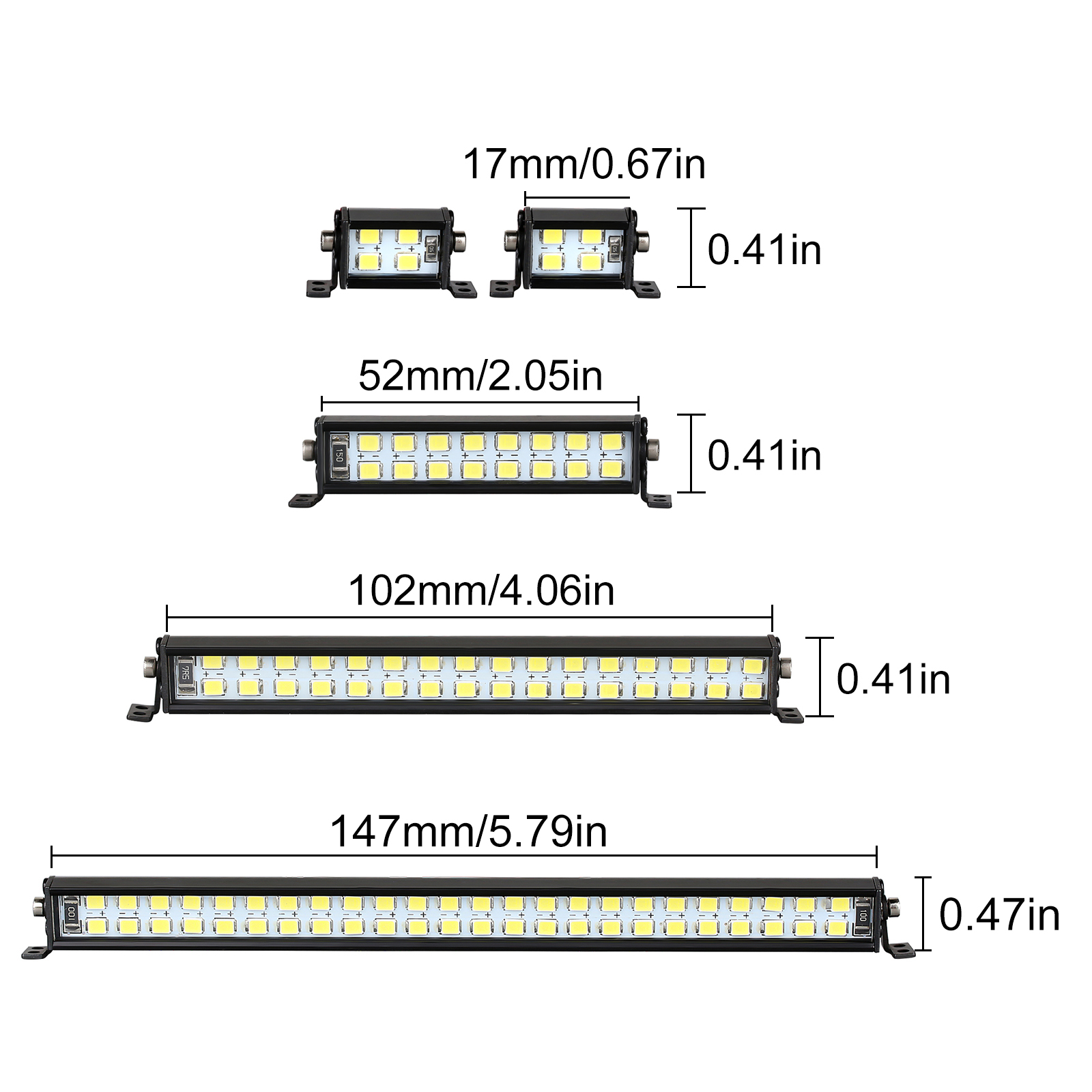 INJORA barra de luz brillante  - Rc Tire Foam Insert reseña y precio