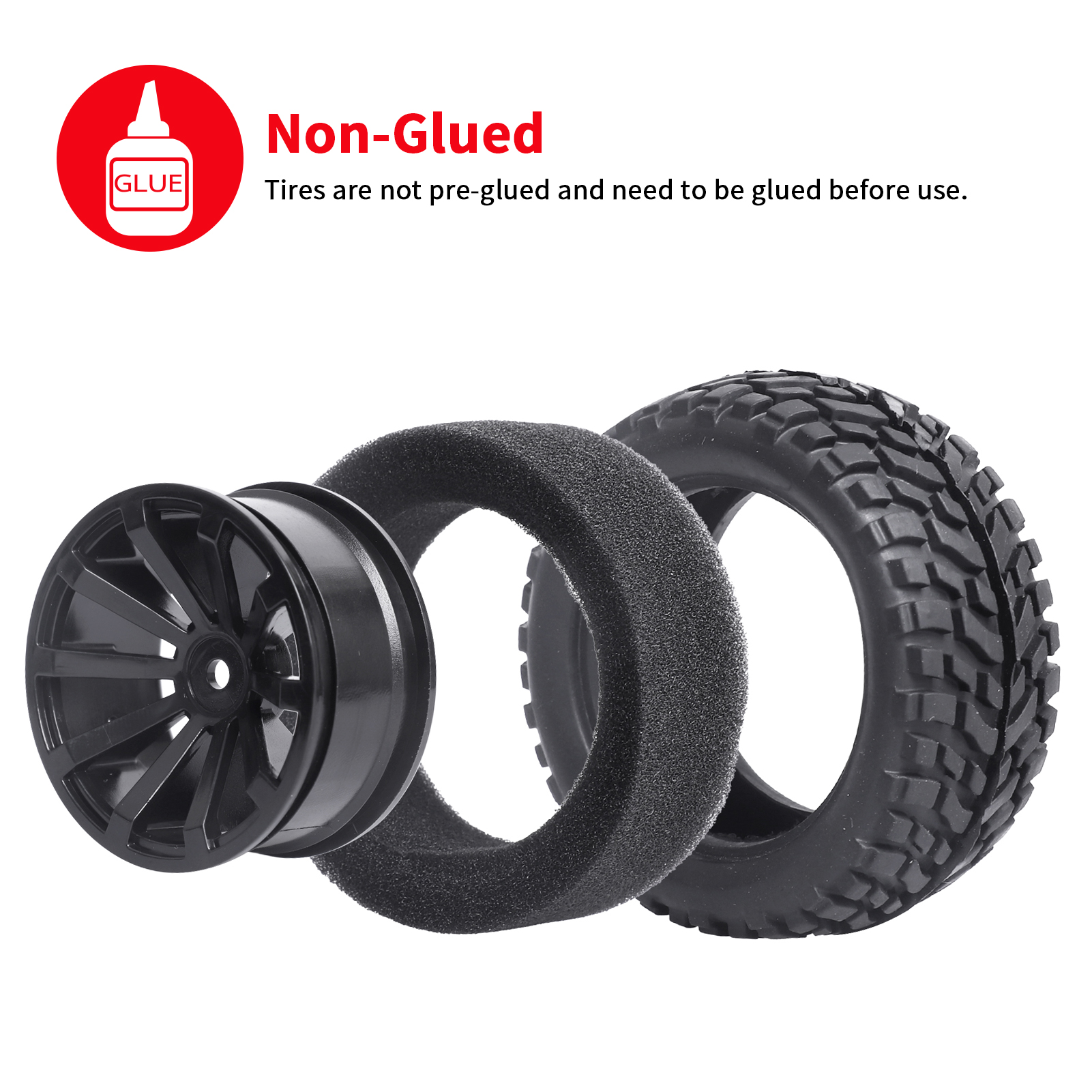 HobbyPark 1/10 RC Car Pneys y  - Rc Tire Foam Insert reseña y precio