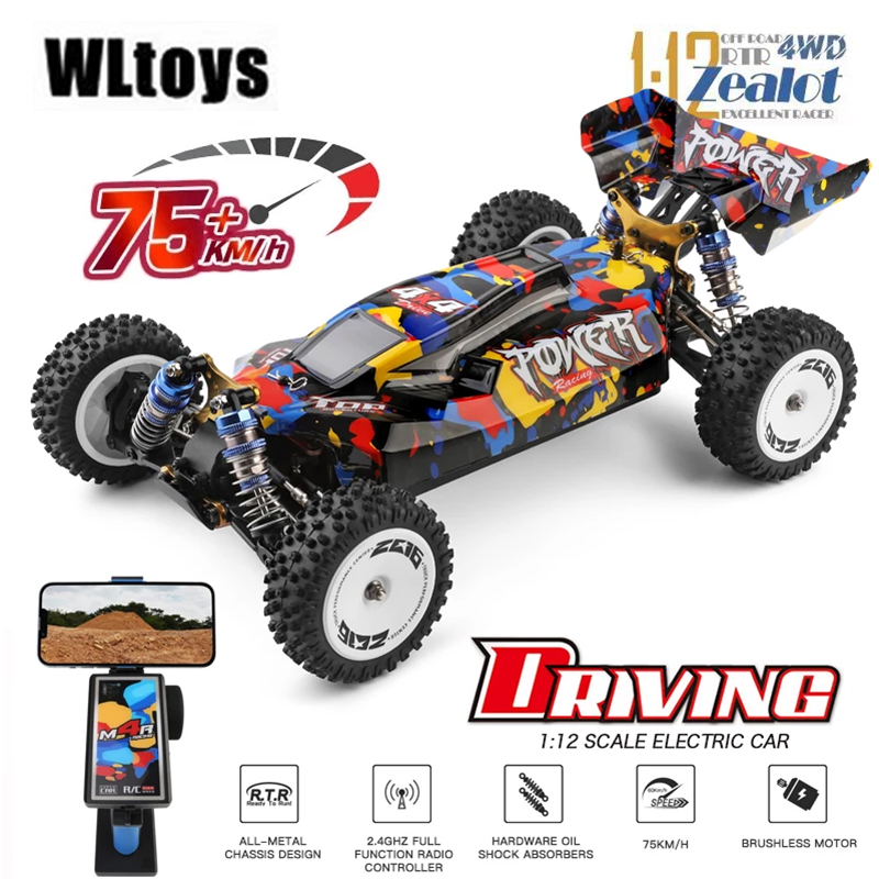 WLtoys 124017 124007   75 KM/H - Rc Hobby Nook reseña y precio