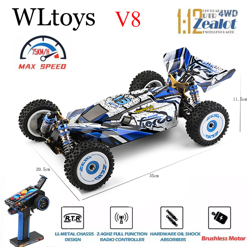 WLtoys 124017 124007   75 KM/H - Rc Hobby Nook reseña y precio