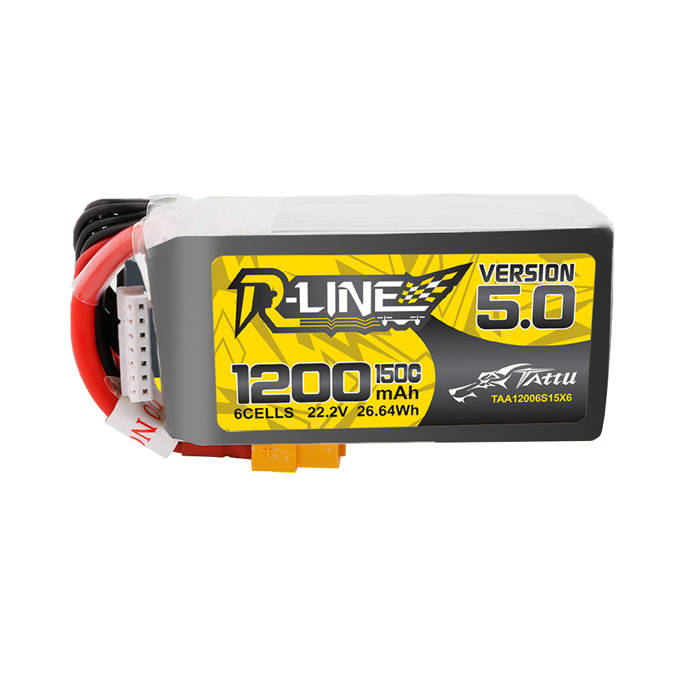 TATTU R-LINE 5,0 22,2 V 1200mA - Rc Hobby Line reseña y precio