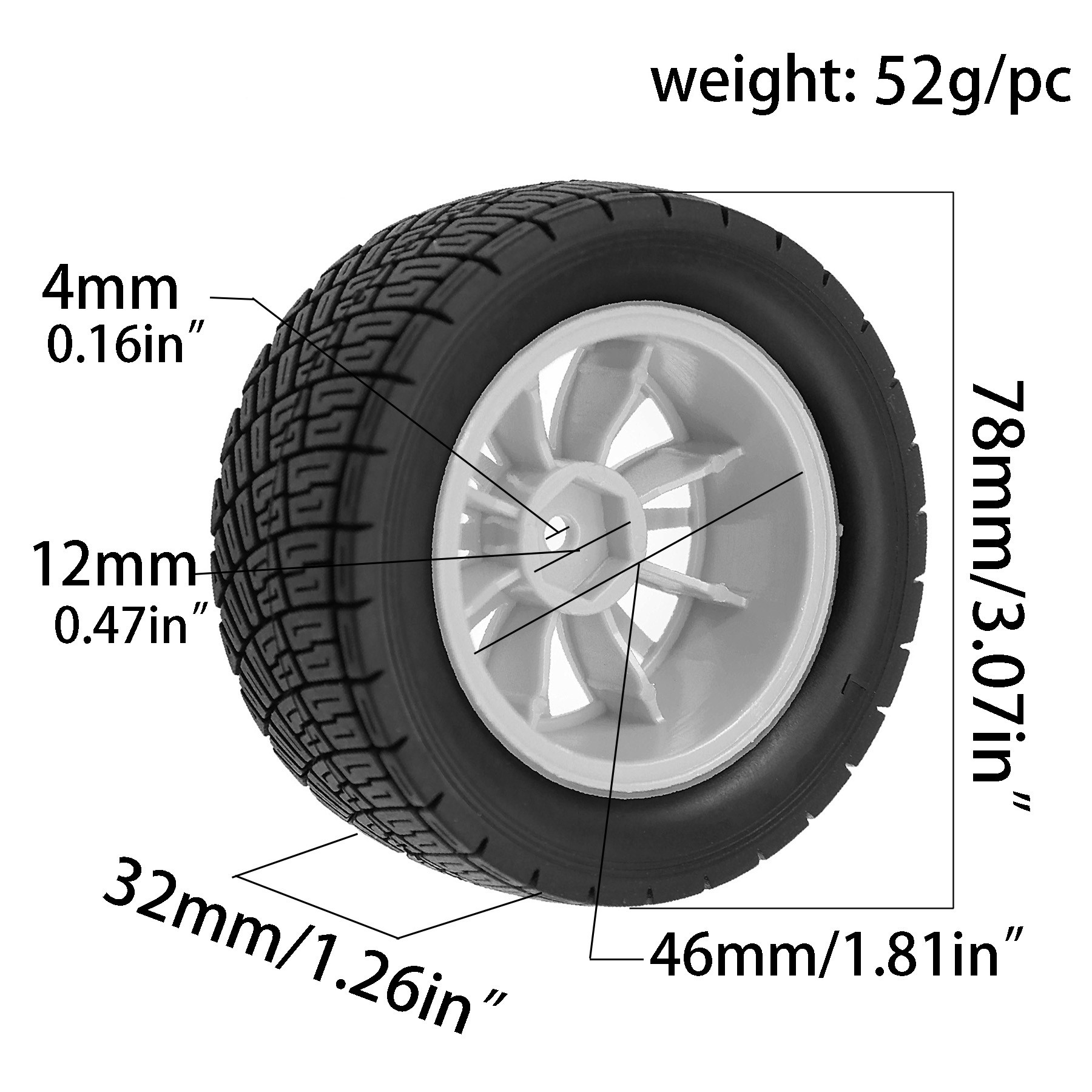 Neumáticos y Llantas de Goma p - Rc Tire Foam Insert reseña y precio