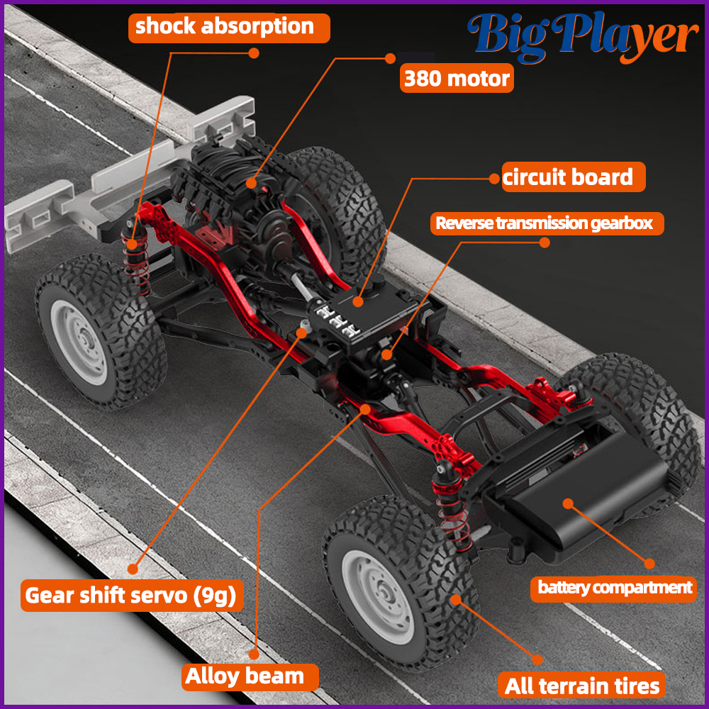 Coche RC SG1009 SG1010 1/10 4W - Rc Hobby Nook reseña y precio