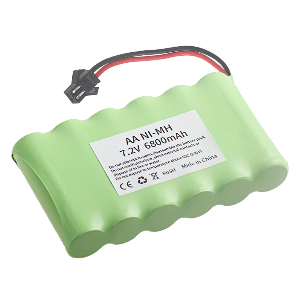 Ni-MH 7,2 V 6800mAh SM enchufe - Rc Hobby Charger reseña y precio