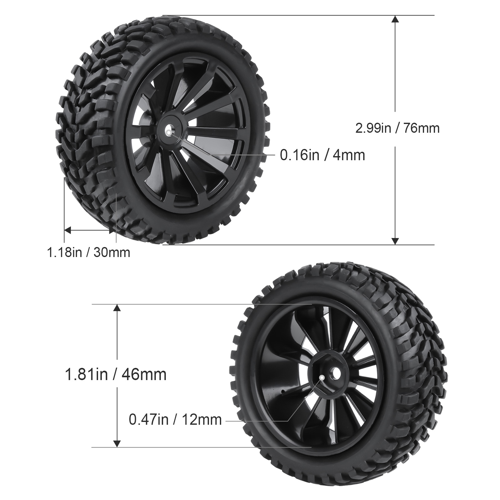 HobbyPark Neumáticos y llantas - Rc Tire Foam Insert reseña y precio