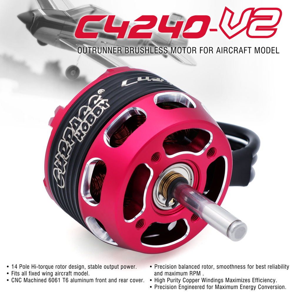 SURPASS HOBBY C4240 750KV/850K - Rc Hobby Online reseña y precio