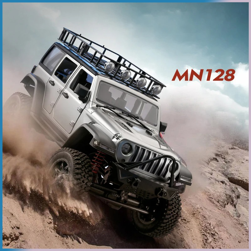 Coche RC Crawler 4x4 MN128 2.4 - Rc Hobby Nook reseña y precio