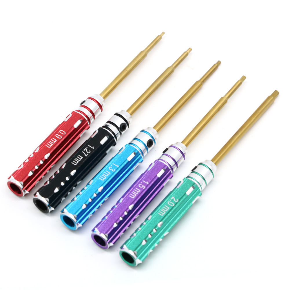 5 unids/set RC Mini 0,9mm 1,27 - Rc Hobby Electric Screwdriver reseña y precio