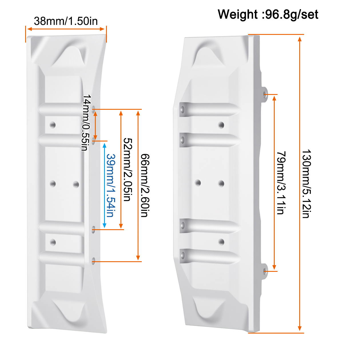Pedal Lateral de Aluminio para - Rc Hobby Room reseña y precio