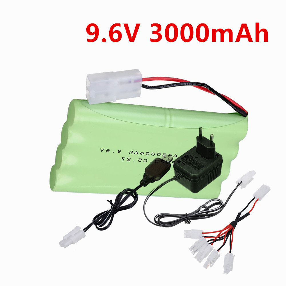 Batería NiMH de 9,6 V y 3000 m - Rc Hobby Charger reseña y precio